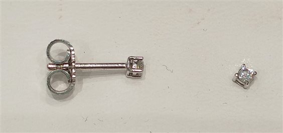 Earrings Duezeta in White Gold OROBPL4GRIFFE2ZM7-1 - OROBPL4GRIFFE2ZM7-1